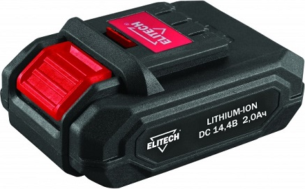Аккумулятор ELITECH 14,4V 2.0 Ач Li-Ion 1820.098500 192574