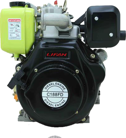 Дизельный двигатель LIFAN C188FD 13 л.с., электростартер [C188FD]