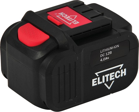 Аккумулятор ELITECH 12V 4.0 Ач Li-Ion 1820.098400 192573