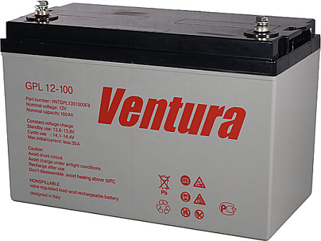 Батарея необслуживаемая аккумуляторная VENTURA GPL 12-100