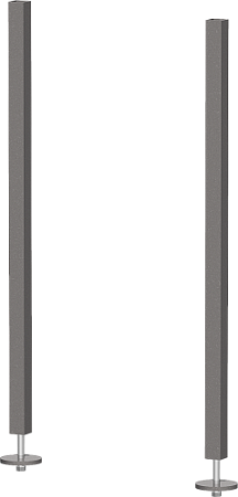Комплект кронштейнов FERRUM для крепления двух перф. панелей к столешнице 01.А10-NEW [01.А10-NEW]