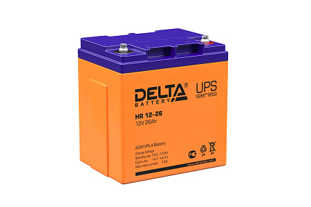 Аккумуляторная батарея Delta HR 12-26 L (12 В; 26 Ач)
