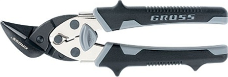 Ножницы по металлу GROSS "Piranha" 185 мм [78359]