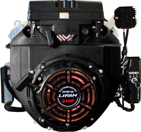 Бензиновый двигатель LIFAN 2V78F-2А (с катушкой 12V 20A) 24,0 л.с., электростартер [2V78F-2А (20А)]