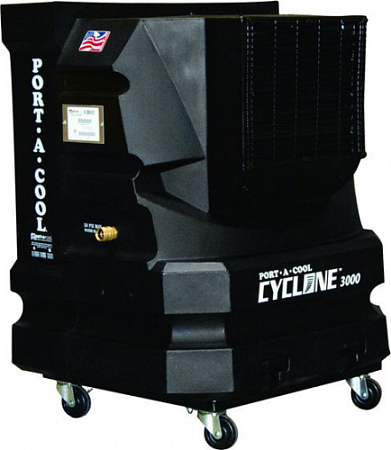 Промышленный испарительный охладитель PORT-A-COOL Cyclone 3000 (черный) PACCYC01-22050 [PACCYC01-220