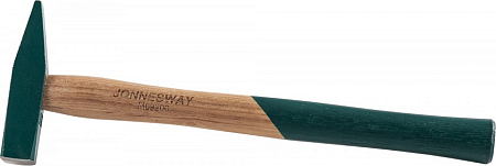 Молоток JONNESWAY M09200 с деревянной ручкой (орех), 200 гр. [49049]