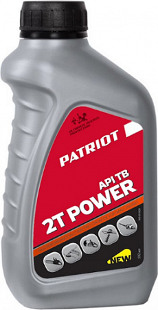 Масло для 2-тактных двигателей PATRIOT Power Active 2T 0,592 л [850030628]