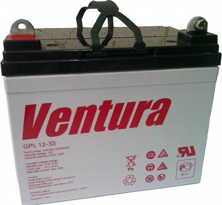 Батарея необслуживаемая аккумуляторная VENTURA GPL 12-33