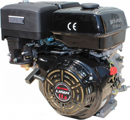 Бензиновый двигатель LIFAN ДБГ-13,0 РЦС2 (188FR) 13,0 л.с., редуктор цепной, сцепление