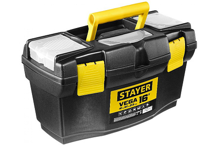 Ящик для инструмента STAYER VEGA-16 пластиковый 38105-16_z03