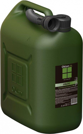 Канистра для ГСМ и технических жидкостей OKTAN Профи 20 литров зеленая [А1-01-09]
