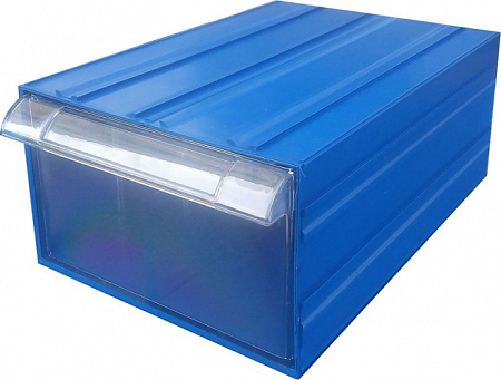 Пластиковый короб СТЕЛЛА C-510 синий, 150 х 340 х 260 мм [8692381200029]
