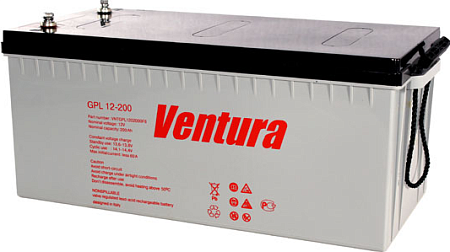 Батарея необслуживаемая аккумуляторная VENTURA GPL 12-200