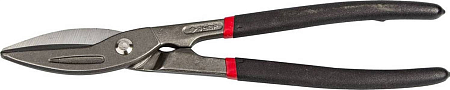 Ножницы по металлу ЗУБР МАСТЕР цельнокованые, прямые, у8а, 320 мм [23015-32_z01]