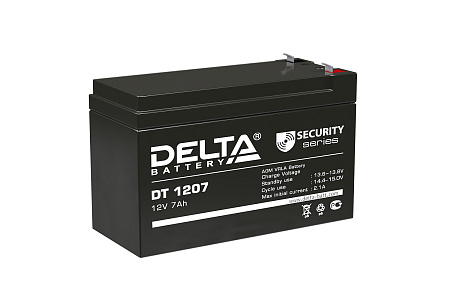Аккумуляторная батарея Delta DT 1207 (12 В; 7 Ач)
