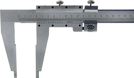 Штангенциркуль КАЛИБРОН ШЦ-III 0-3000 губки 250 мм, 0,1, L - 3000 мм [105722]